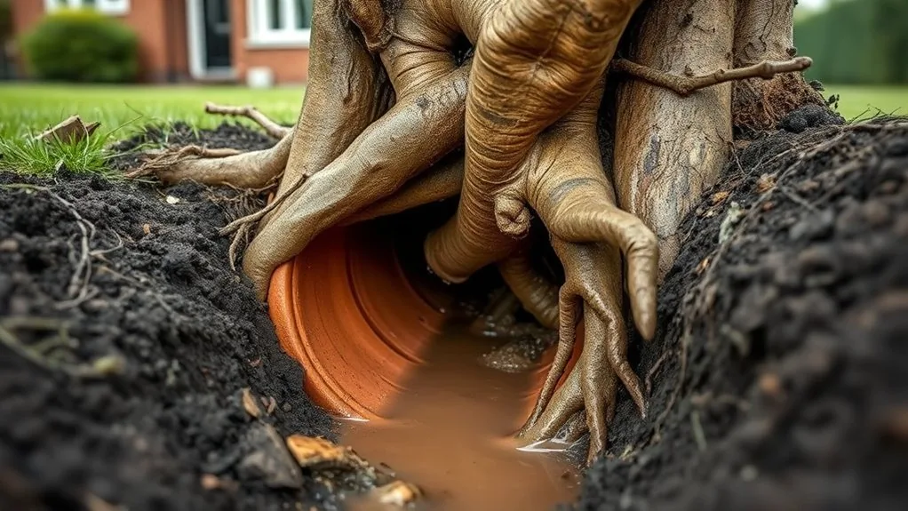 Tree Root Damage in Drains | Detection & Removal in Bexleyheath